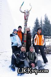 Новый год, Пилипец, лыжи и мы